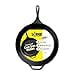 thumbnail image 2 of Lodge Seasoned Cast Iron Skillet - Frying Pan for the Stove, Grill or Campfire - Cooks Evenly - Features Easy-Grip Teardrop Handle - Non-Toxic, Nonstick & Long-Lasting - 15 Inches, 2 of 5