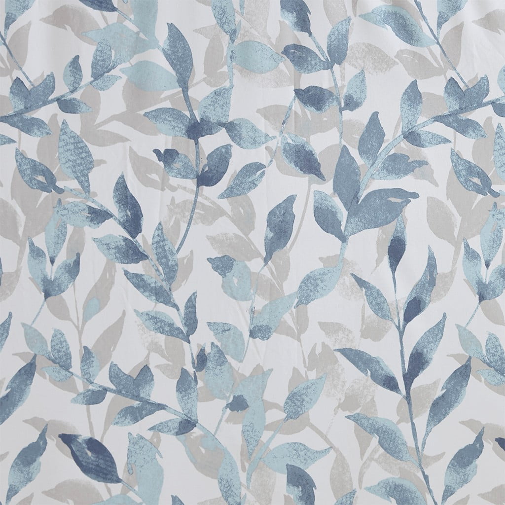 Euroco Botanical Printed Shower Curtain
