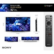 Sony XR42A90K 42 Inch 4K Bravia XR OLED High Definition Resolution Smart TV with 5 Year Amber Protection Plan (2022)
