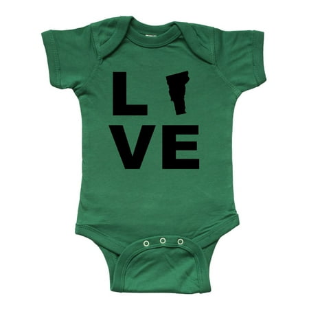 

Inktastic Love Vermont Gift Baby Boy or Baby Girl Bodysuit