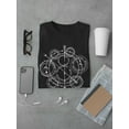 thumbnail image 3 of Atronomical Geometry T-Shirt Men -Image by Shutterstock, Male 3X-Large, 3 of 4