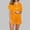 Orange, variant on Royisotas Womens Pajamas with Pockets Pjs Comfy Button Down Turndown Collar 2 Piece Pajama Sets for Women Dressy