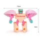 thumbnail image 4 of Figura de comida transformable de pastel de hamburguesa Yesbay, robot de juguete deformable, regalos de fiesta, juguete transformable de papas fritas, 4 of 7