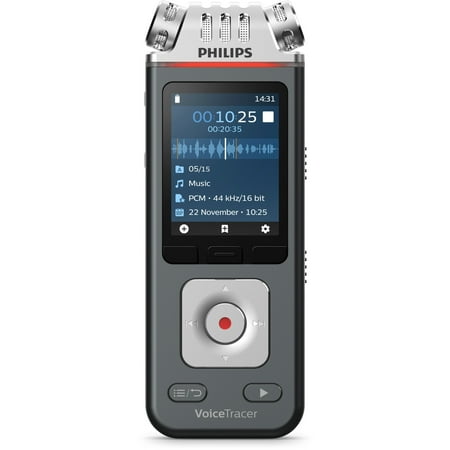 UPC: 0855971006496 | Voice Tracer 6110 Digital Recorder 8 GB  Black