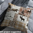 thumbnail image 2 of Castle Fairy Deer Bear Boy Fabric by the Yard 5 Yards,Happy Camping Fabric for Sewing,Aztec Plaid Home Decor Fabric by the Yard,Rustic Bedroom Decor, 2 of 6