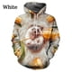 thumbnail image 3 of Sudadera con capucha con estampado 3D de erizo divertido para hombre, sudaderas con capucha de animales lindos, sudaderas con capucha para niños, ropa de calle, 3 of 5