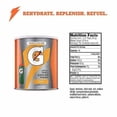 thumbnail image 4 of Gatorade Orange Sports Drink Mix - 51oz: Electrolyte Powder, Non-Caffeinated, 4 of 5