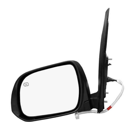 Left Driver Side Mirror, Power Heated Paintable Manual Folding View Mirror For 2013-2017 Toyota Sienna