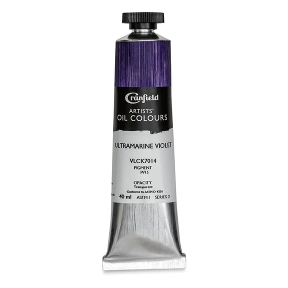 Cranfield Artists' Oils - Ultramarine Violet, 40 ml, Tube