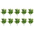 thumbnail image 1 of Billuyoard 12x flores y plantas verdes de imitación para casa de campo y jardín, apariencia realista fácil de limpiar Decoración Eucalipto grande, 1 of 6