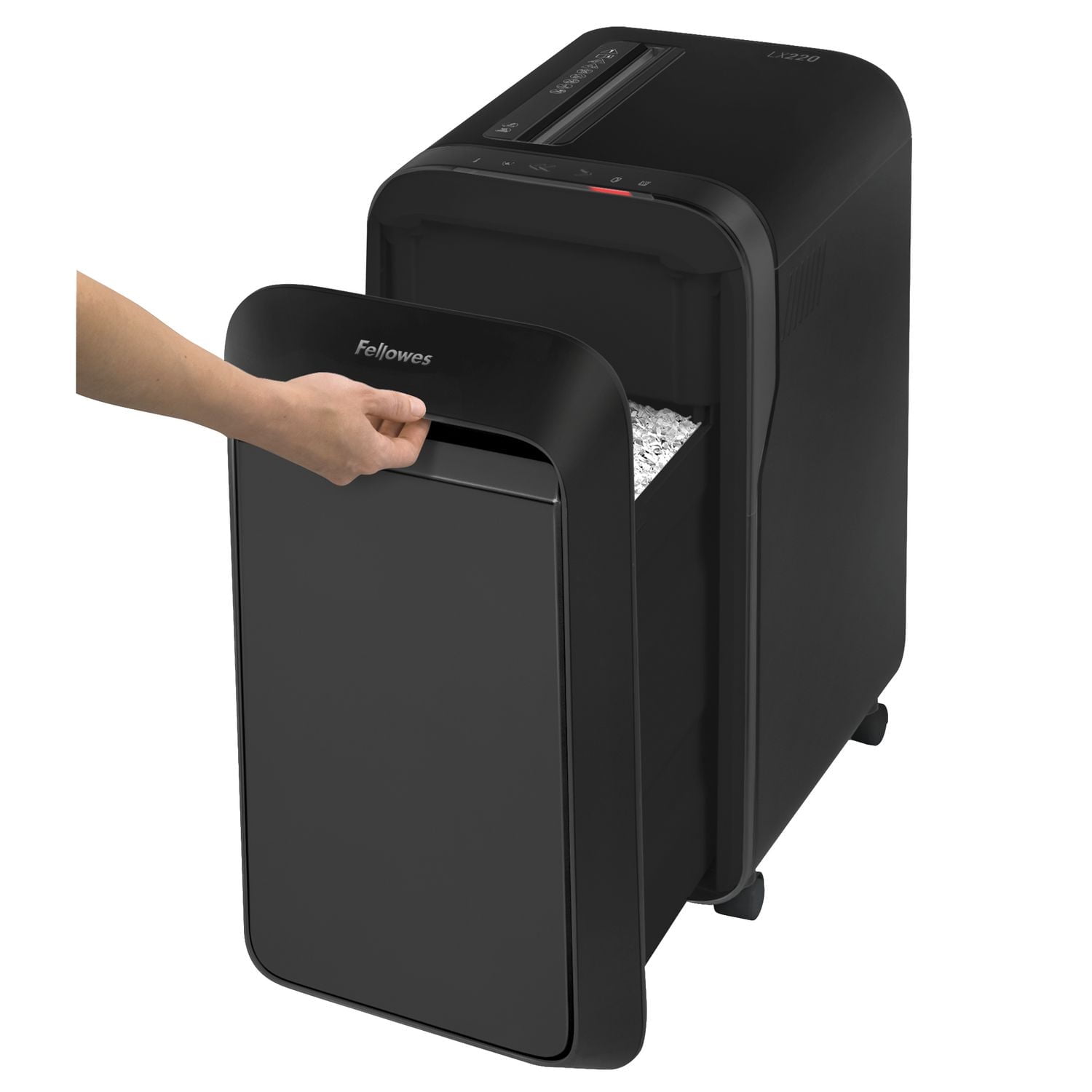 Fellowes Powershred® LX220 Micro-Cut Shredder (Black)