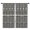 Black, variant on Blackout Kids Curtains,Black Geometric Triangle Wave Pattern Childrens Insulated Curtains Set Of 2,Bedroom Essentials,Toddler Room Decor 42x54in(106x137cm)