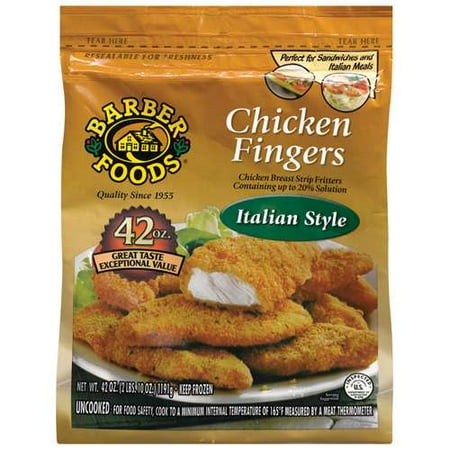 Barber Foods: Italian Style Chicken Fingers, 42 Oz