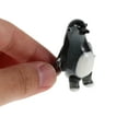 thumbnail image 5 of RENACLIPY Animal Penguin Statue Penguin Figurine Grey Crystal 1Pack Home Decoration Collectible Ornament, 5 of 8