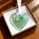 thumbnail image 5 of Corazón De Cristal Marino Decorativo, Recuerdo De Amistad Hecho a Mano, Adorno De Cristal Reciclado, Detalle Único Para El Hogar, Regalo Sostenible Para Amigos, Recuerdo Conmemorativo, 5 of 9