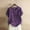 A1 Purple, variant on Linen Summer Tops for Women Women Boho Tops Cotton Linen Shirts 2026 Spring Tops Muslin Tops Bohemian Peasant Shirts Linen Blend Shirts Women Tunic Top Short Sleeve Dressy Shirts Beige M