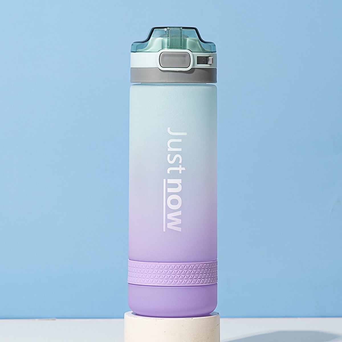 Fyjucpa Water Bottle with Straw Water Cup Big Capacity Gradient Water