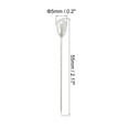 thumbnail image 2 of Uxcell Teardrop Pearl Head Pins, Corsage Pins 1.8" Sewing Straight Pin, White, 200Pack, 2 of 6