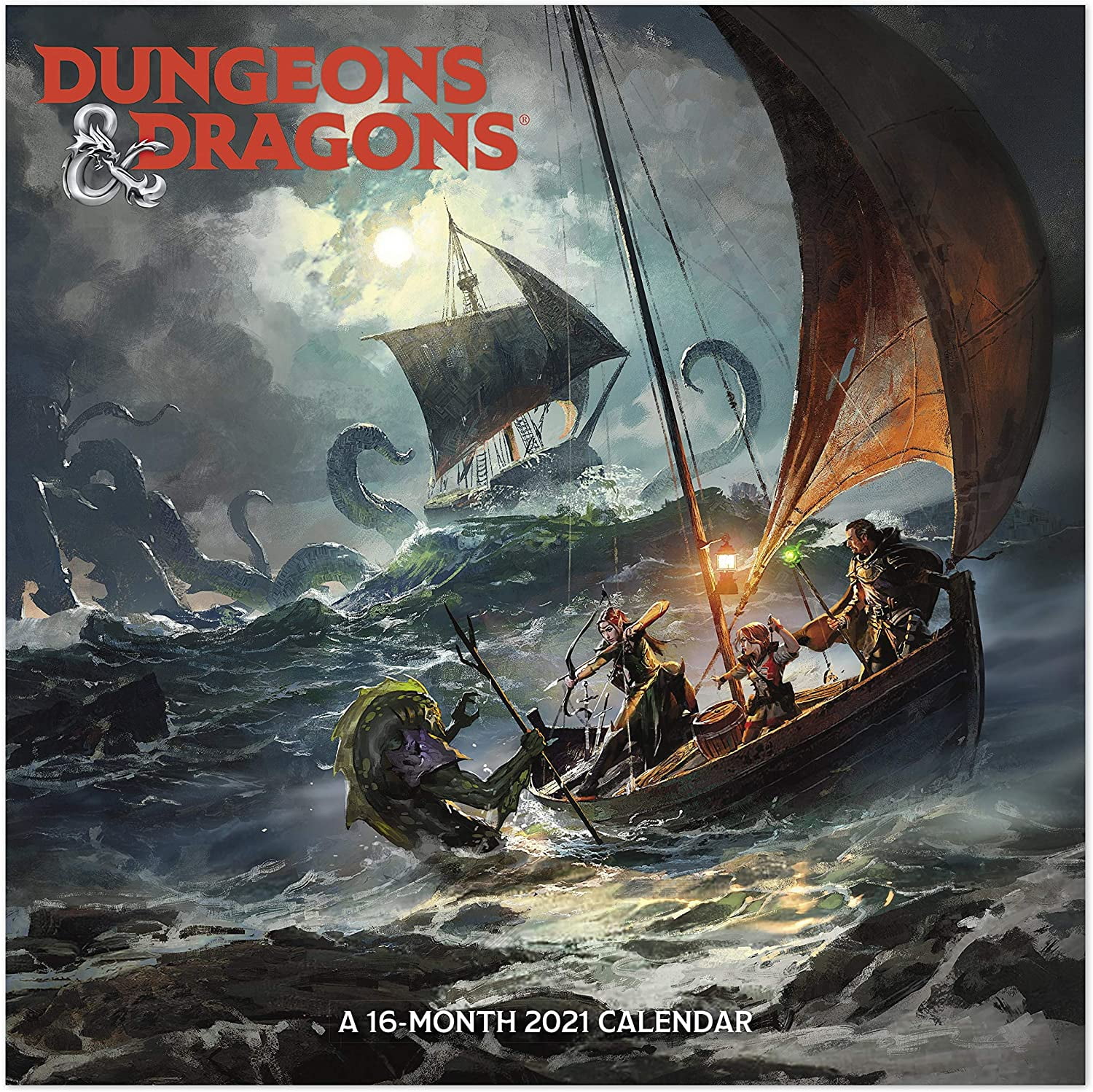 Day Dream Calendars 2021 Dungeons and Dragons Wall ...