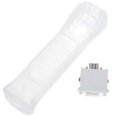 thumbnail image 1 of Wii Motion Plus Adapter with Silicone Cover Practical Sensor Accuracy Motion Enhancer Handle Accelerator(White), 1 of 2