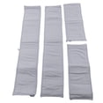 thumbnail image 4 of Protector de barandilla de cama para niños pequeños, resistencia a colisiones reforzada suave, protección de seguridad, barandillas de seguridad para cuna de bebé, gris, 4 of 9