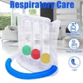 thumbnail image 3 of 2x Ejercitador de respiración profunda, sistema de medición de ejercicios de respiración, entrenador de respiración profunda shamjiam ejercitador de respiración, 3 of 7