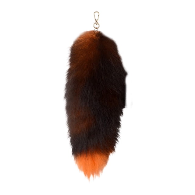 Keychains Product Category 3D Cute Tail Keychain Pendant for Women with Pompoms Animal Tail Design Hairy Tail Accessory for Handbag and Everyday Use
