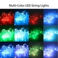 thumbnail image 2 of 2/1Pcs LED Strip Lights, 16ft/32ft 50LED Battery Powered Multi Color Copper String Lights, Waterproof IP44 Decor Fairy String Lights with Remote Control for Outdoor Garden Indoor Bedroom, 2 of 7
