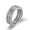 Silver, variant on 3 in 1 Bands Rose Gold/Silver Women's 9mm Stainless Steel Cz Tail Ring Size 6-11