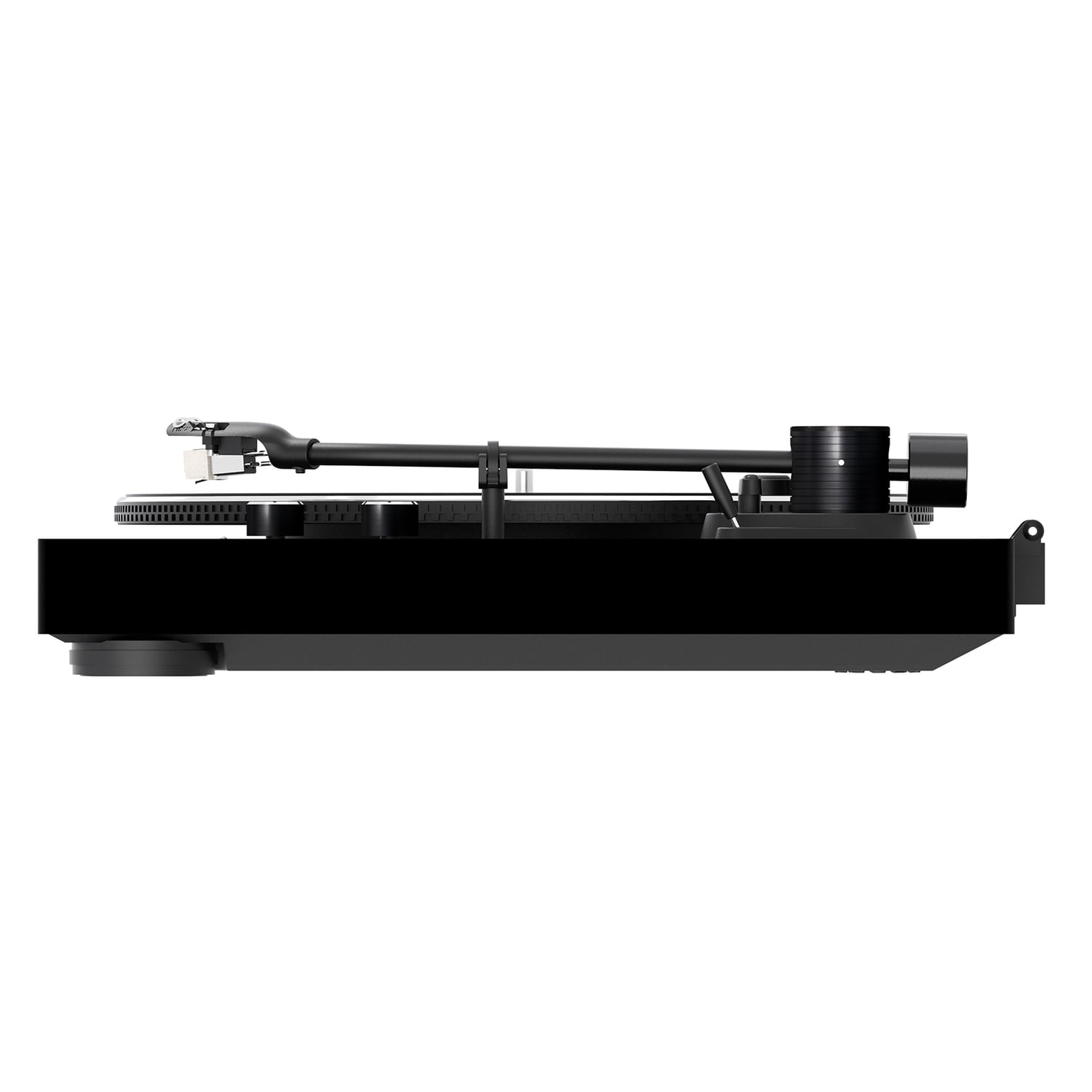 Mixx Analog 5 2-Speed Belt-Drive Manual Vinyl Record Player with Bluetooth, RCA and Line Outputs, Premium Cartridges, and 45-RPM Adapter