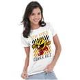 thumbnail image 3 of PACMAN Video Arcade Game Stay Hyped Women's T Shirt Ladies Tee Brisco Brands S, 3 of 5
