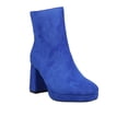 thumbnail image 2 of Corkys Womens Slug Bug Platform Round Toe Zippered  Ankle Boots, 2 of 5