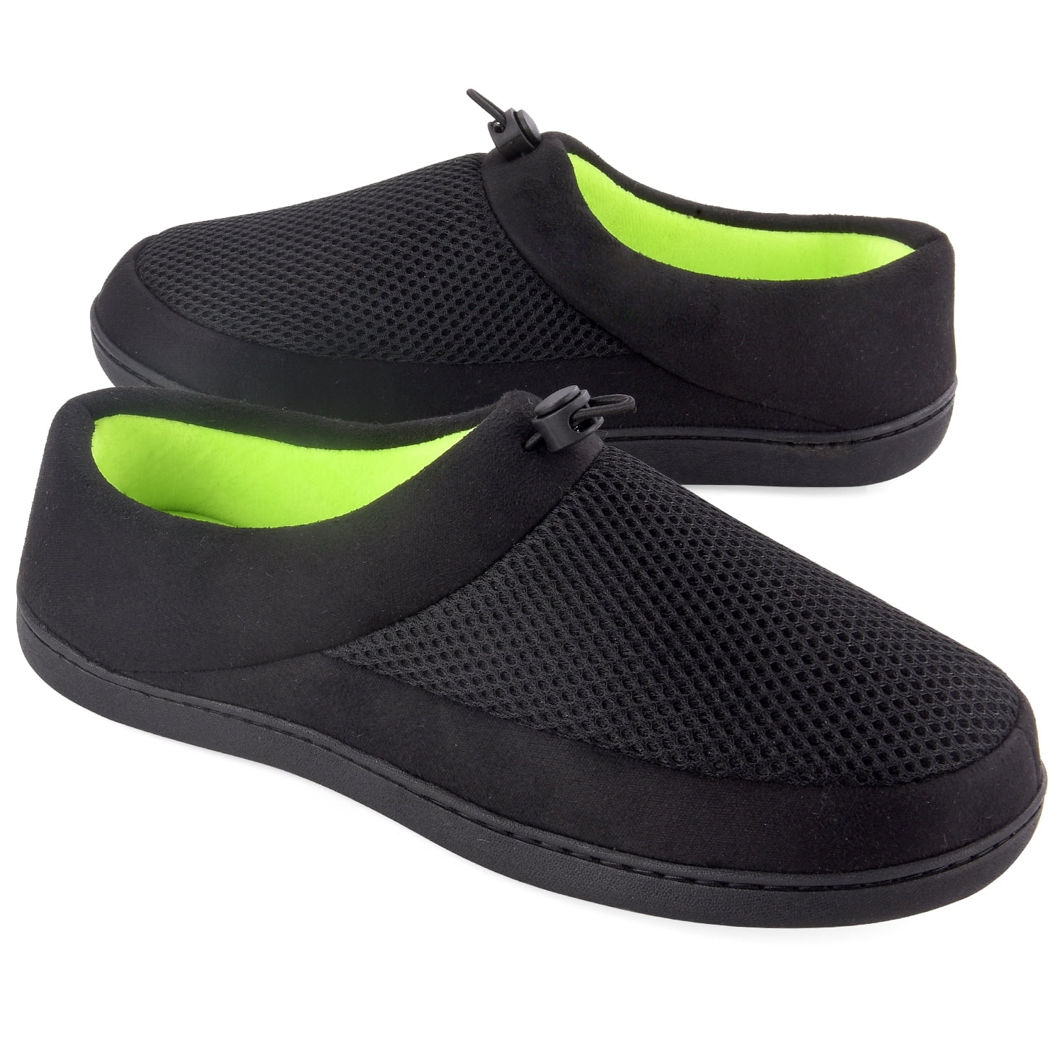 Men's Memory Foam Anti-Slip House Slippers Spring Summer Breathable Indoor Shoes