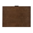 thumbnail image 4 of Linon Moore Nightstand Two Drawers Tapered Legs in Medium Brown Wood, 4 of 20