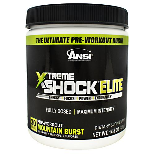 Ansi Xtreme Shock Elite Mountain Burst 30 Servings 14 8oz Walmart Com