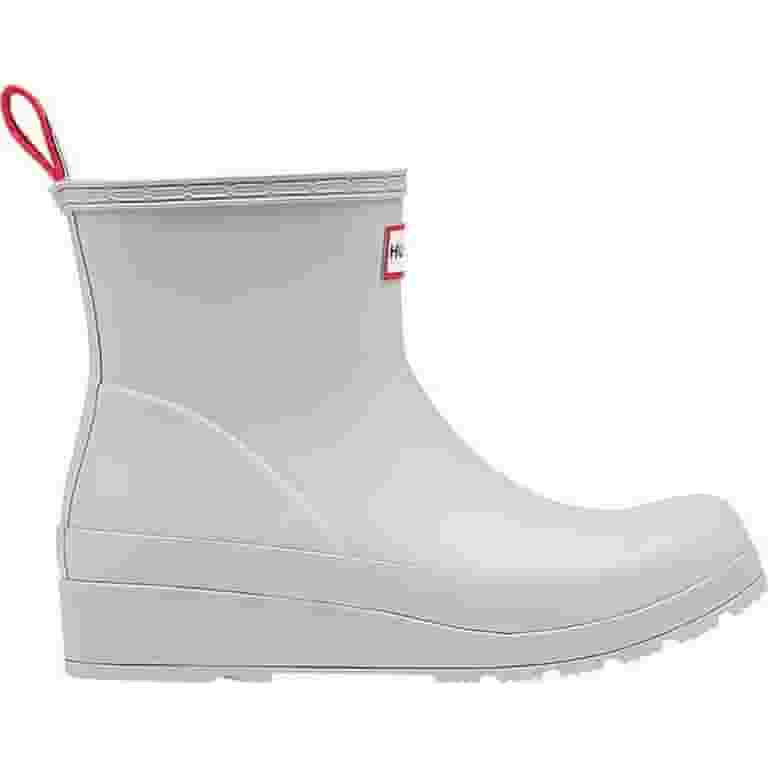◇HUNTER◇ UNISEX Play Short Travel Boots White Hunter Women's Original Short Play Boots, Zinc,5 M US