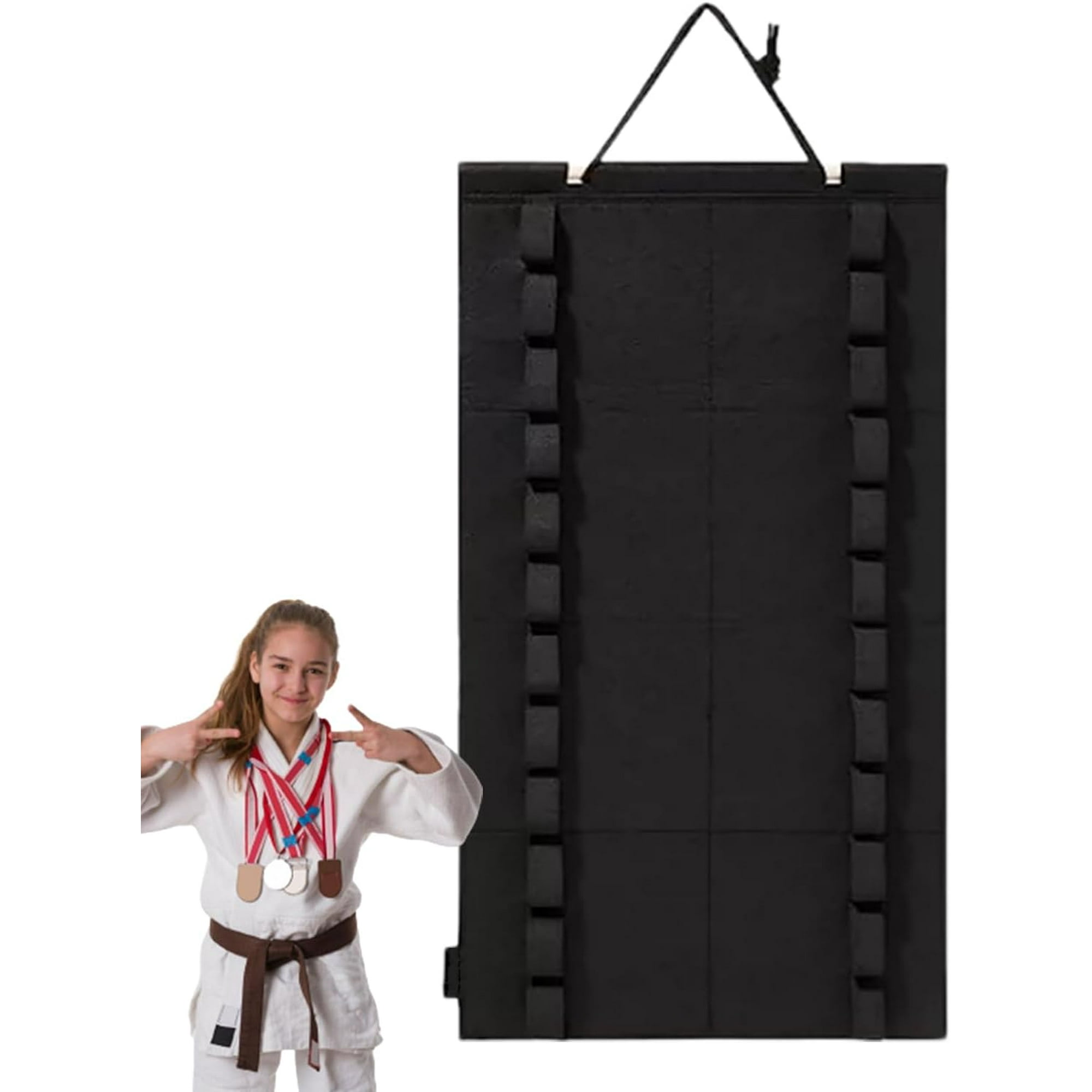 LAICAIW Présentoir de Ceintures de Karaté 12 Ceintures Montées au