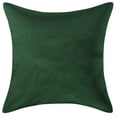 thumbnail image 2 of Stylo Culture Indian Chair Seat Throw Pillow Covers 16 x 16 Solid Dark Green Modern 40cm x 40cm Home Decor Polydupion Solid Square Cushion Covers | Set Of 2, 2 of 4