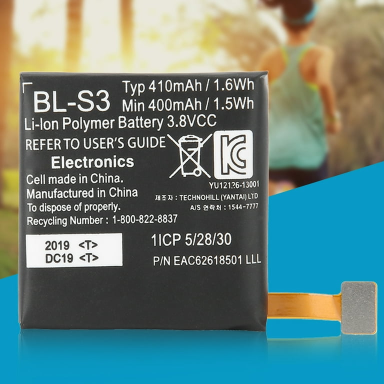 2024 Watch Lithium Li Ion Polymer Battery Replacement for LG G Watch R W110 W150 Urbane Walmart