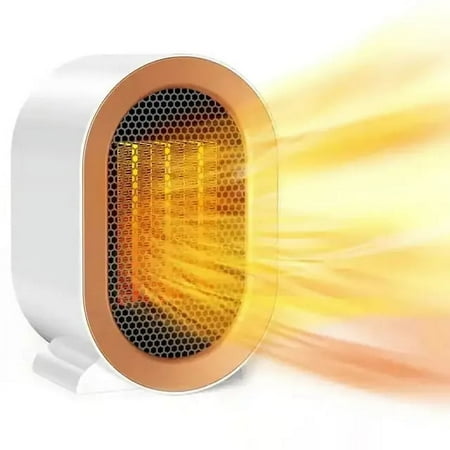 

Ceramic Heater with 2 Modes Portable Space Heater Tip-Over & Overheat Protection Quiet Fast Safety Heating