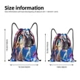 thumbnail image 2 of Pofeuu Monster High pour Sac à Cordon 210D Résistant à l'Eau Design Compact Pliable Gym Yoga Voyage Essentiels Léger Sac à Main-Petit, 2 of 6