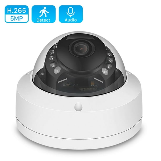 ANBIUX-cámara de seguridad IP de 8MP, 4K, 4MP, H.265, IR, vídeo nocturno, a prueba de vandalismo, para exteriores, CCTV, domo, DC 12V/48V, PoE