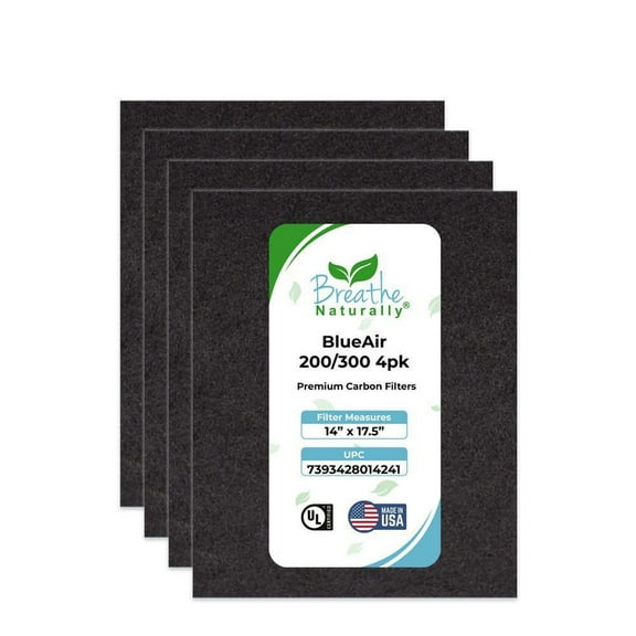 Blue Air 200/300 Carbon Filters - 4pk