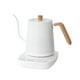thumbnail image 1 of Hervidor de café eléctrico portátil con aislamiento, hervidor de agua eléctrico con control de temperatura, para café vertido multiusos Blanco, 1 of 9