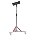 thumbnail image 5 of KFFKFF Robust Illumination Support on Wheels, Peak Elevation 10.5 ft/320 cm, Modifiable Three-Legged Stand with Stainless Steel, Photography Rolling Foundation Stand, Suitable for Studio Softbox, 5 of 9