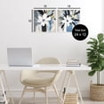 thumbnail image 3 of Stupell Industries Timeless Florals in White 2 Piece Wall Plaque Art Set design by Mona Grace, 12 x 12, 3 of 7