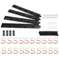 thumbnail image 3 of Wall Mount Tool Organizer,64in Garage Storage System Garden Tool Organizer Garage Tool Holder Sleek Aesthetic, 3 of 7