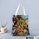 thumbnail image 2 of Land of the Lost Bolso de tela con estampado de lienzo para mujer, bolsa de compras reutilizable y estética, con cremallera interior, regalo para mujer,40*45cm., 2 of 6