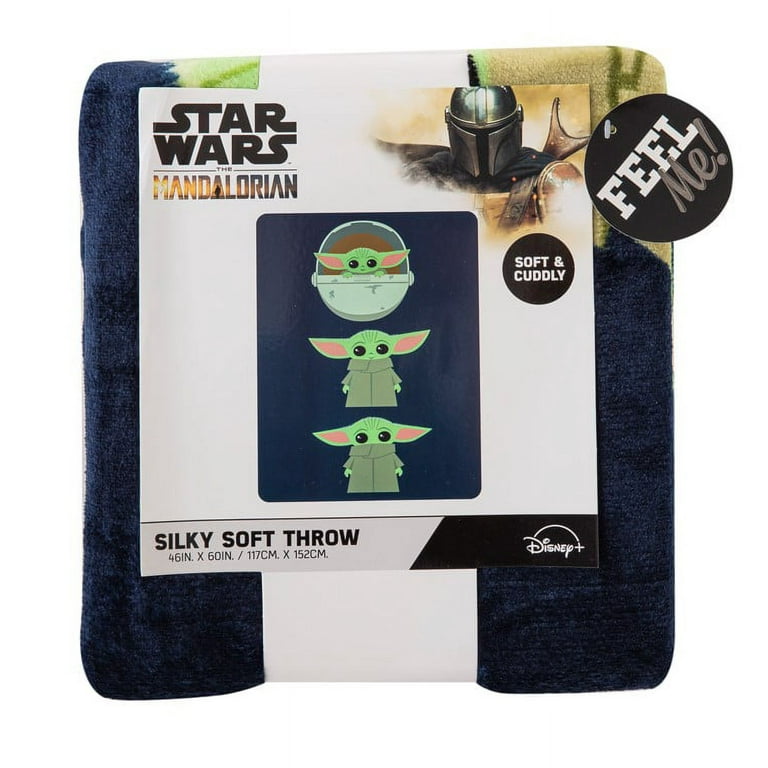 Star Wars The Mandalorian Throw Blanket Expressions