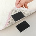 thumbnail image 4 of HAMPPLIES 50 Pairs Tape Adhesive Strips for Home Use Black PVC Nylon Rectangular, 4 of 6